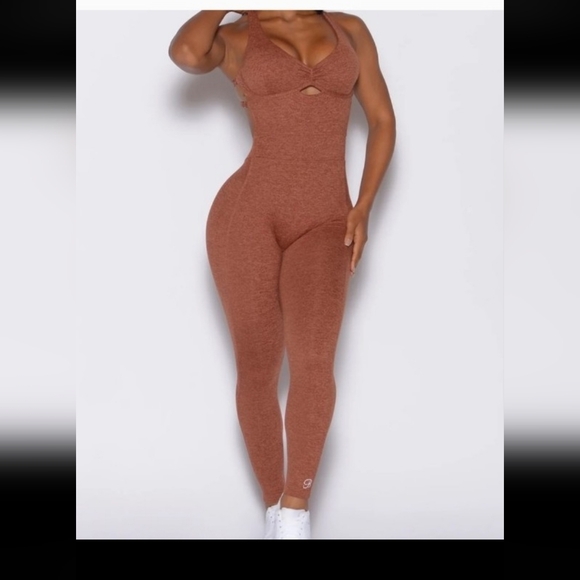 Bombshell Sportswear Spiced Chai Bodysuit - Picture 1 of 4
